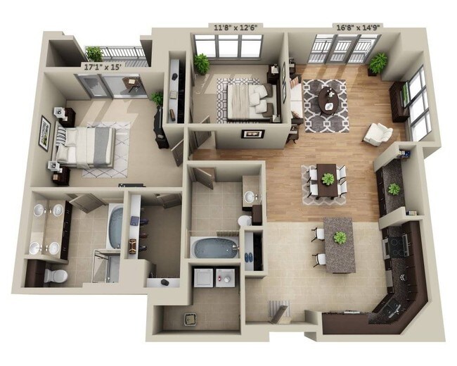 Floorplan S floor plan